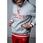 Premium Fleece Unisex Embrodiered Vegas Style Hoodie.