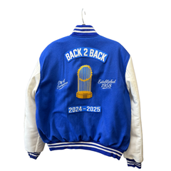 LA Dodgers “Back-to-Back Champions” Varsity Jacket – 2024-2025 Edition 2.