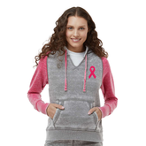 Women's Zen Fleece Raglan Embroidered Hooded Sweatshirt