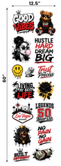 Custom DTF Gang Sheets