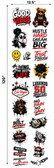 Custom DTF Gang Sheets