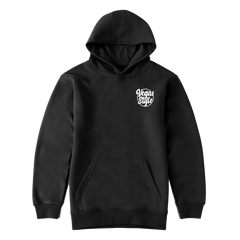 "Premium Fleece Embroidered  Pullover Jogger - Black"