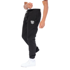 "Premium Fleece Embroidered  Pullover Jogger - Black"