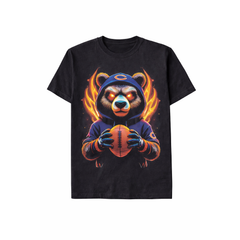 🔥 Bear Down Playoff Run Tee – Chicago Football Fan Shirt | Game Day Graphic T-Shirt