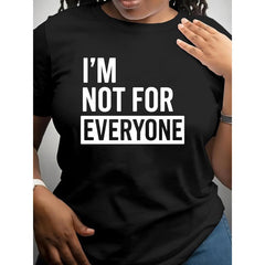 ’m Not For Everyone T-Shirt – Bold Statement Tee | Confidence Graphic Shirt | Unisex Streetwear