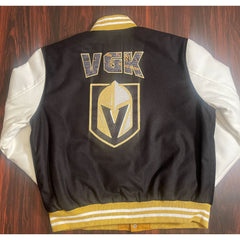 Vegas Golden Knights Embroidered Varsity Jacket | Premium Fan Collection