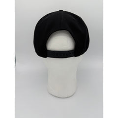Vegas Style "Roll Em" Embroidered Snapback Hat – Black