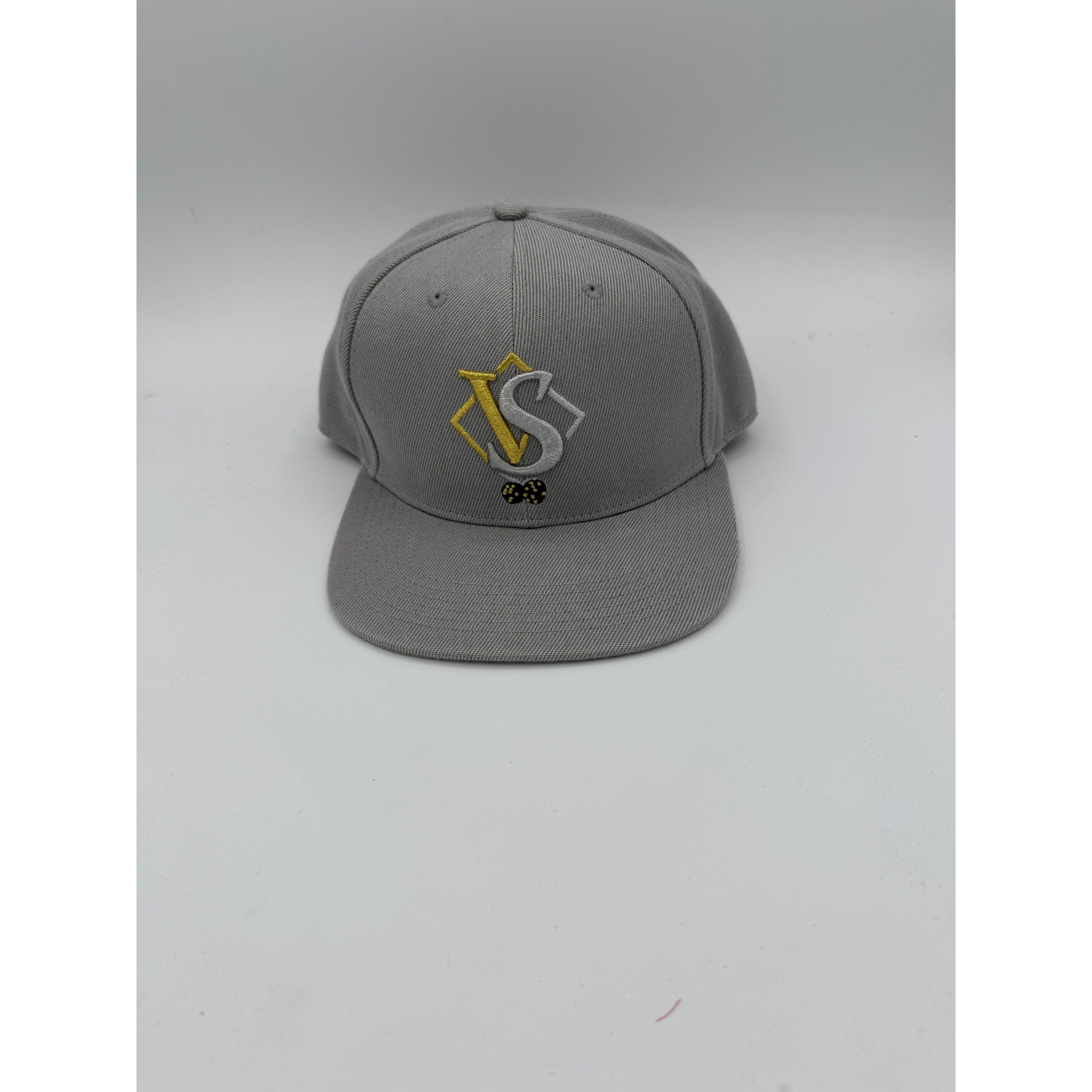 Vegas Style "Roll Em" Embroidered Snapback Hat – Black