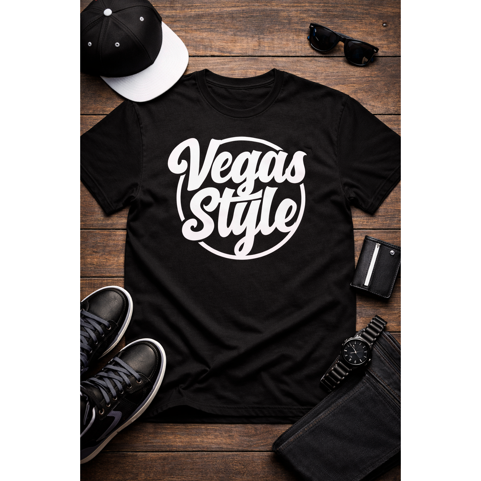 Vegas Style Classic Logo T-Shirt – The Official Look of Las Vegas